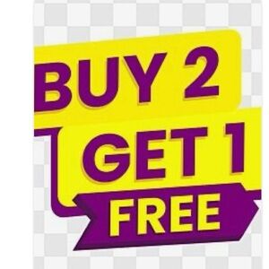 Yellow and Purple Promotional Sign